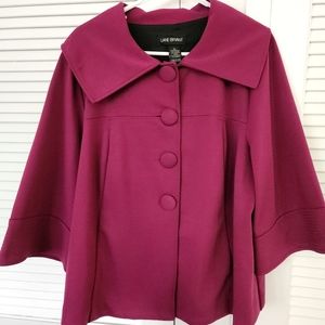 Lane Bryant coat/jacket/cape style